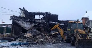 Демонтаж сгоревших зданий в Нурлате | Сварной-Нрт - снос после пожара от 1049 рублей